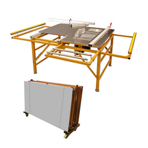 Precision Table Portable Panel Wood Processing Sawmill Wood Saw Machines Sliding Table Saw For Sale