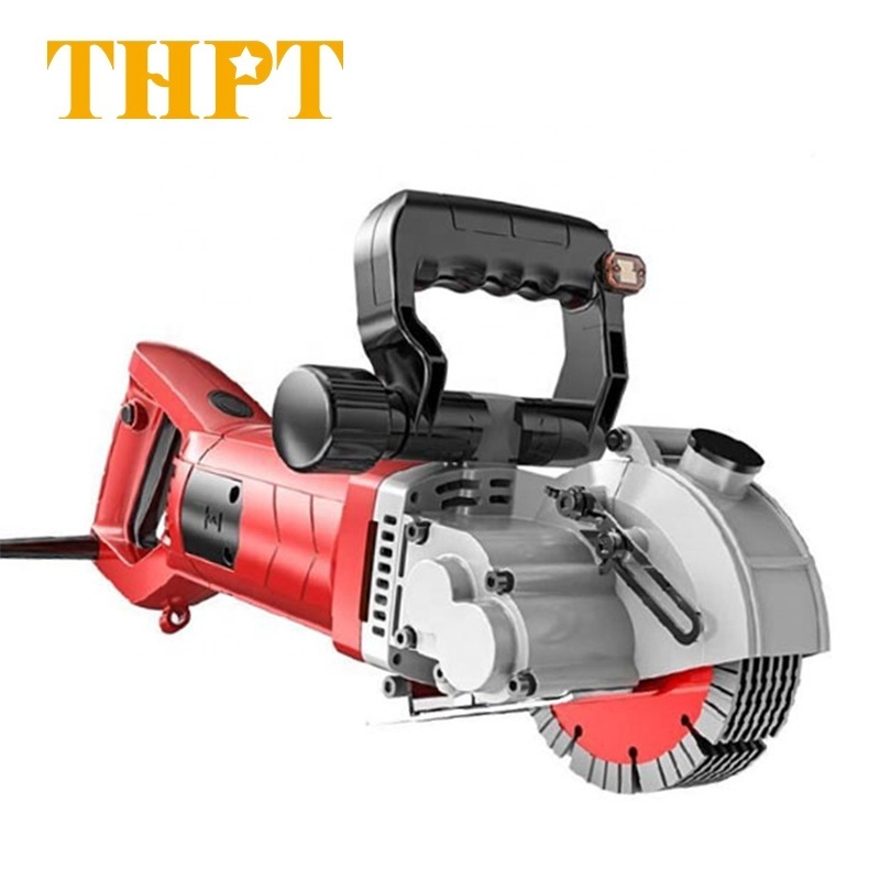 Water And Electricity Installation Dust-free Concrete Wall Cutting Concrete Cutting Automatic Slot Mini Grooving Machine