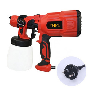 THPT 550W 800ml 32000rpm Portable Automotive Power Tool Wood And Wall Electric Sprayer Spray Gun Paint Machine