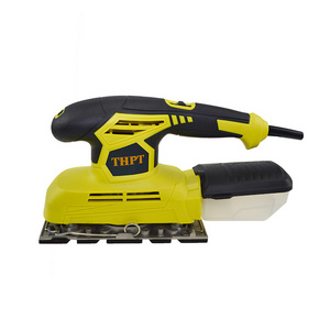 THPT AJ11 Electric Straight Line Finishing Sheet Sander Electric Polisher Handheld Orbital Sander Sander for Wood