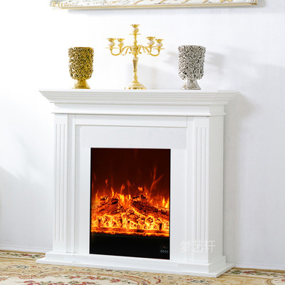 Hot Selling Modern Solid Marble Electric Fireplace With Heater