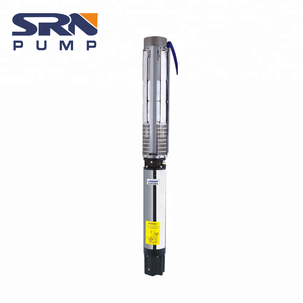 All Stainless steel Deep Well Water Suction Pump with Motor from China