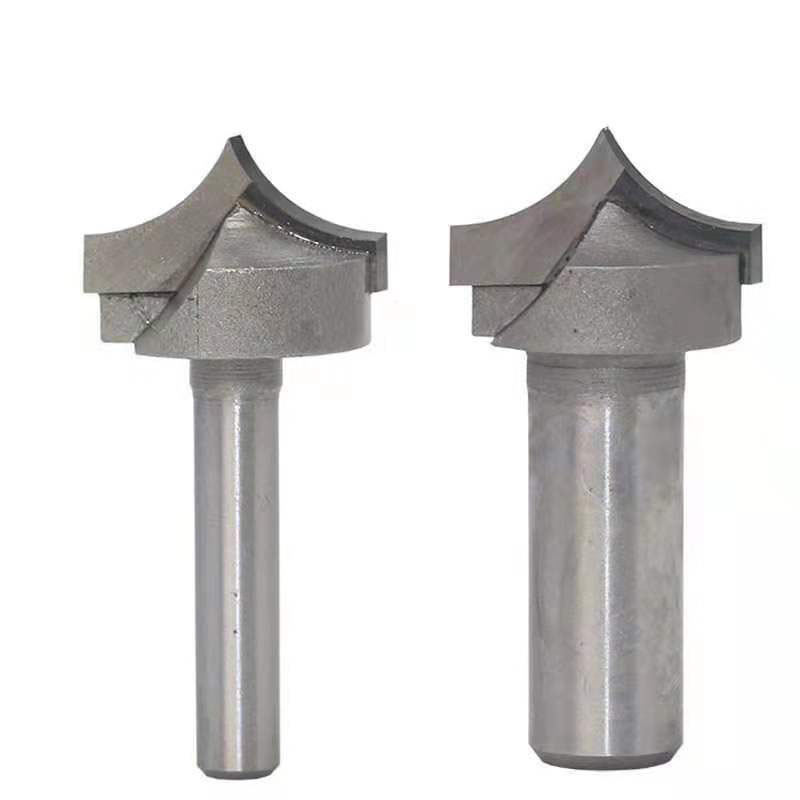 Woodworking sharp mouth carving bits 1/2 and 1/4 shank solid carbide end mills router bits