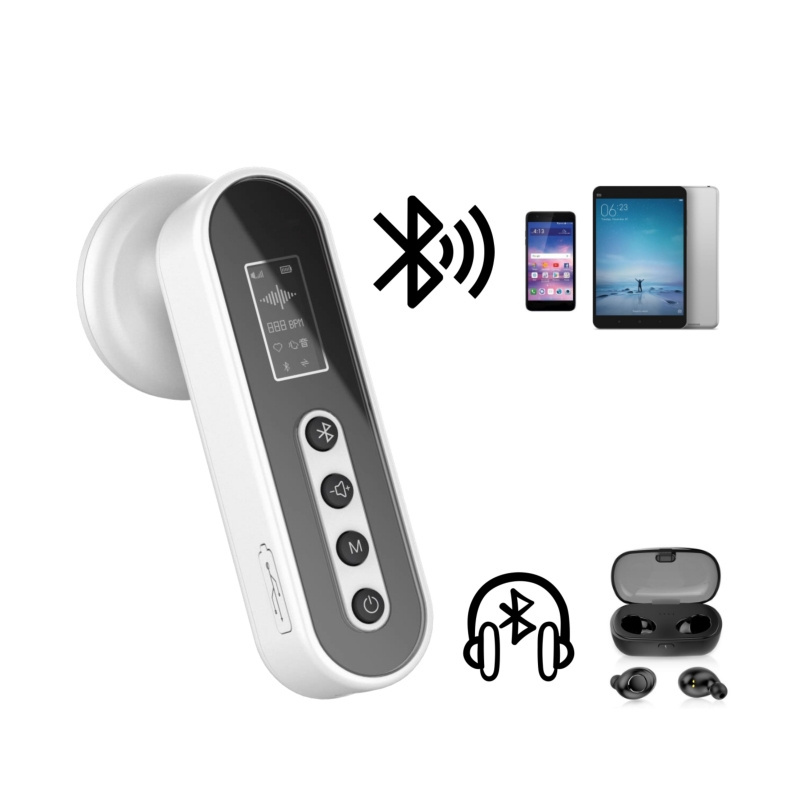 Hospital Multi Function Electronic Stethoscope Digital Bluetooth Stethoscope