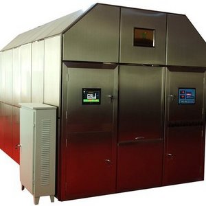 THR-110 body human Crematorium Cremation Machine Diesel Fired Crematory Oven Incinerator