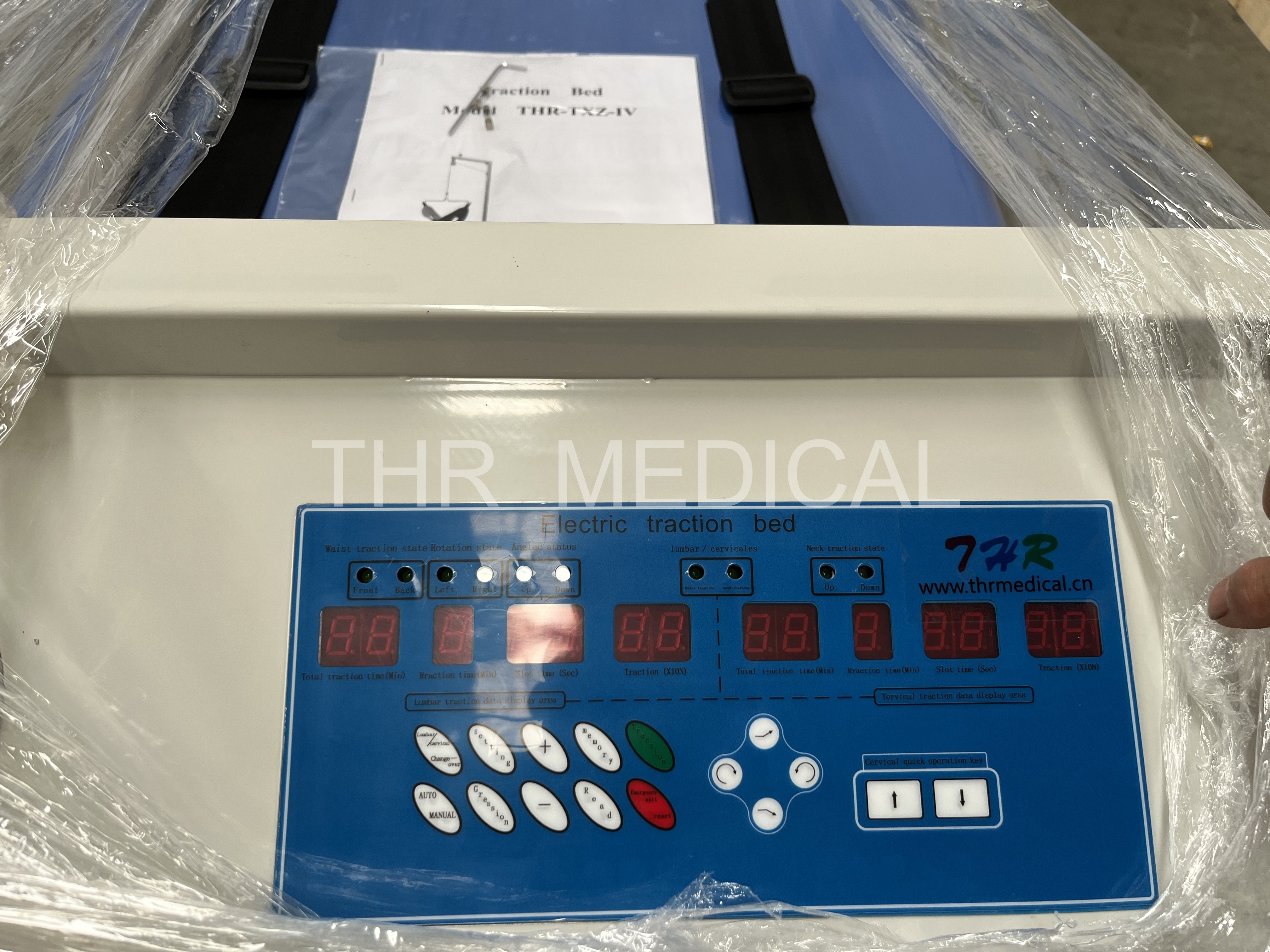 THR-TXZ-IV Hospital Multi-Functional Orthopaedic Traction Table Cervical & Lumbar Traction Bed