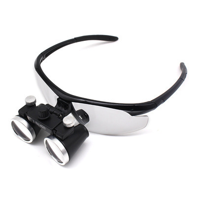 High Intensity Dental Loupes with Head Light Lamp Head wear surgical loupes Medical Headlight