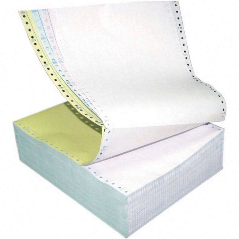 Low Price 2 Ply Manufacturer Continuous Printing Receipt Carbonless Copy Ncr Paper