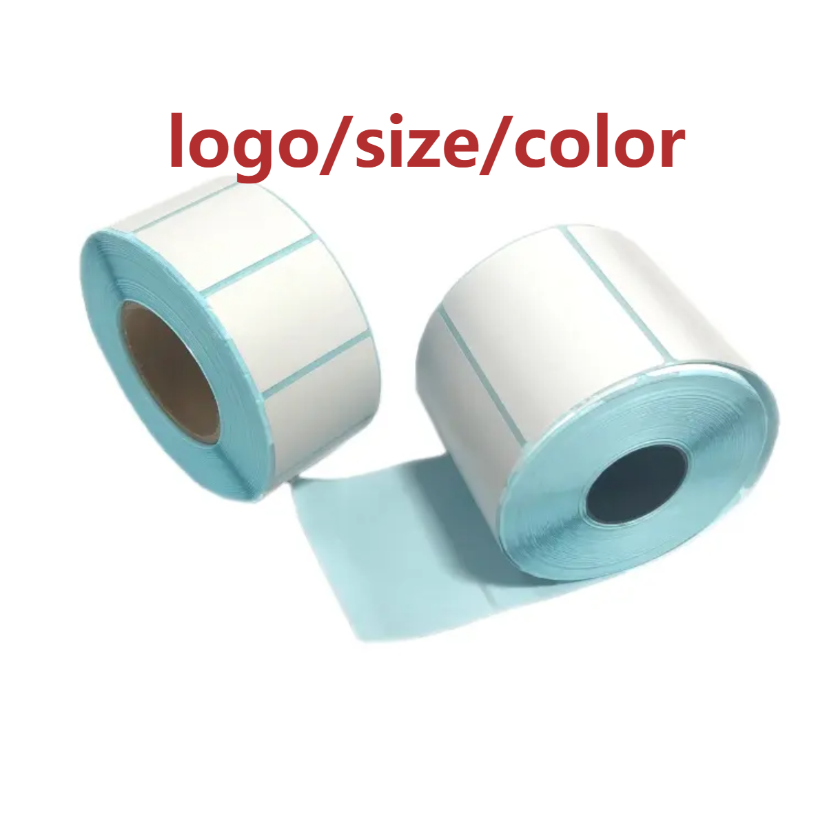 Factory  Customized Logo Colour Print Thermal Printer Label Rolls Dtf Cup Packaging Transfer Label Sticker