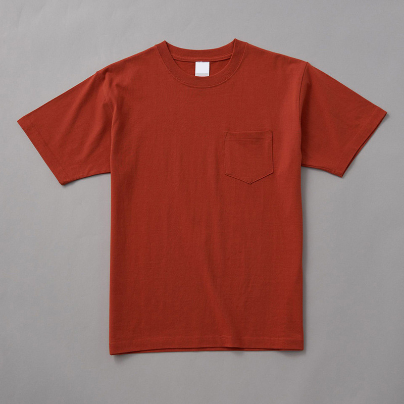 230gsm Custom Oem O Neck Men's Pocket T-shirt - Custom Men's Round Neck Pocket Tee