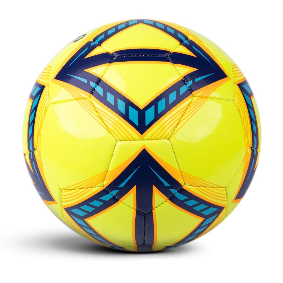 Size 5 luminous light up glow in the dark LED rubber soccer ball