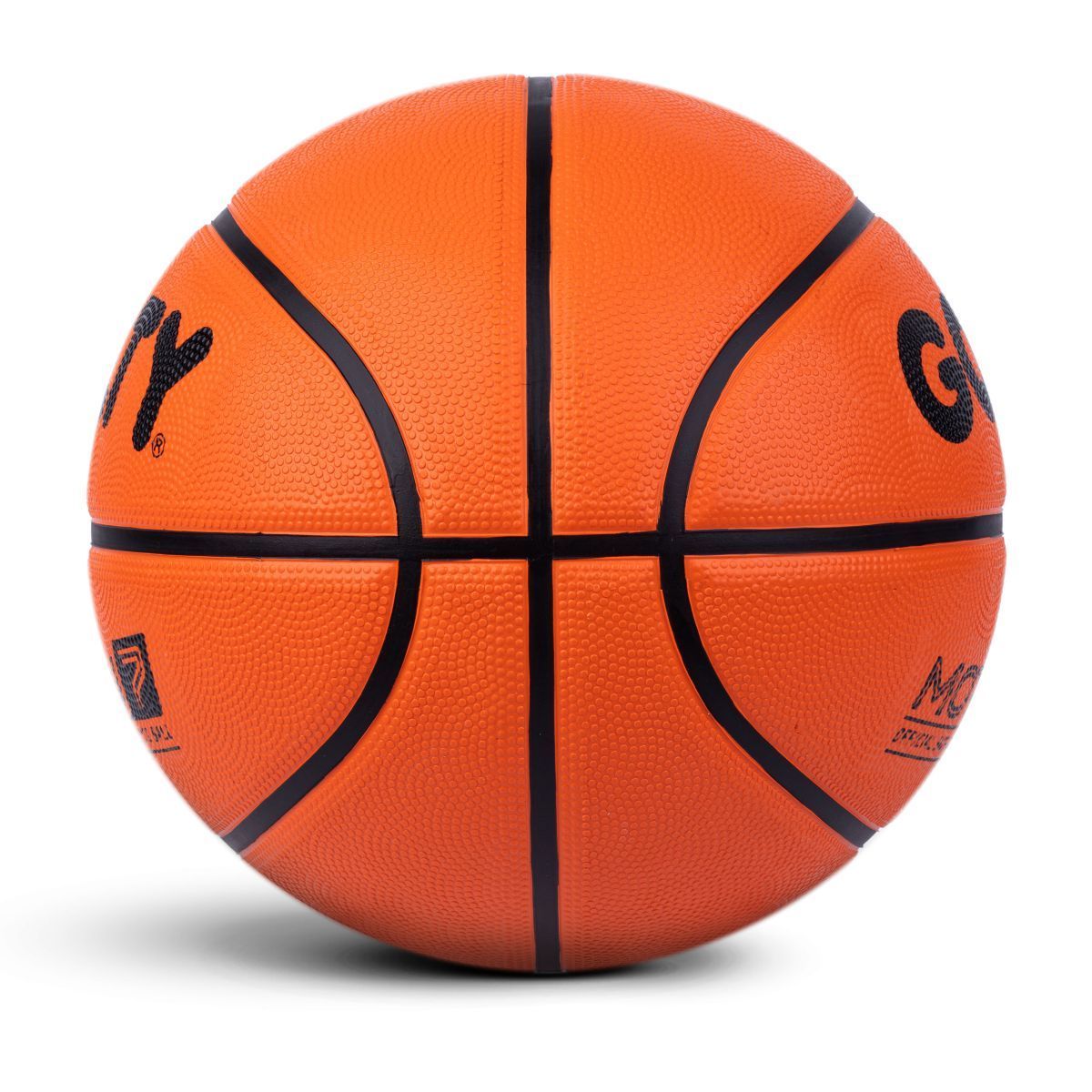 Custom logo promotional bulk Black rubber basketball outdoor size 7 customize your own Rubber Basketball