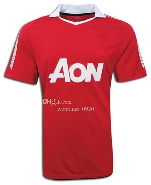 Rooney Giggs Berbatov retro soccer jerseys Owen CHICHARITO MAN Evra Nani Schole s Vidic vintage united classic football shirt