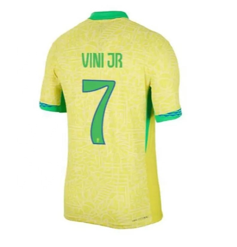 2024 Brazil Soccer Jersey NEYMAR JR Brasil CASEMIRO Team G.JESUS P.COUTINHO Home Away Men Kids L.PAQUETA T.SILVA PELE VINI JR