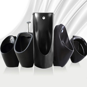 High quality siphon flushing wc wall hung urinal sensor Washout urinals urinoir homme for men toilet spill proof