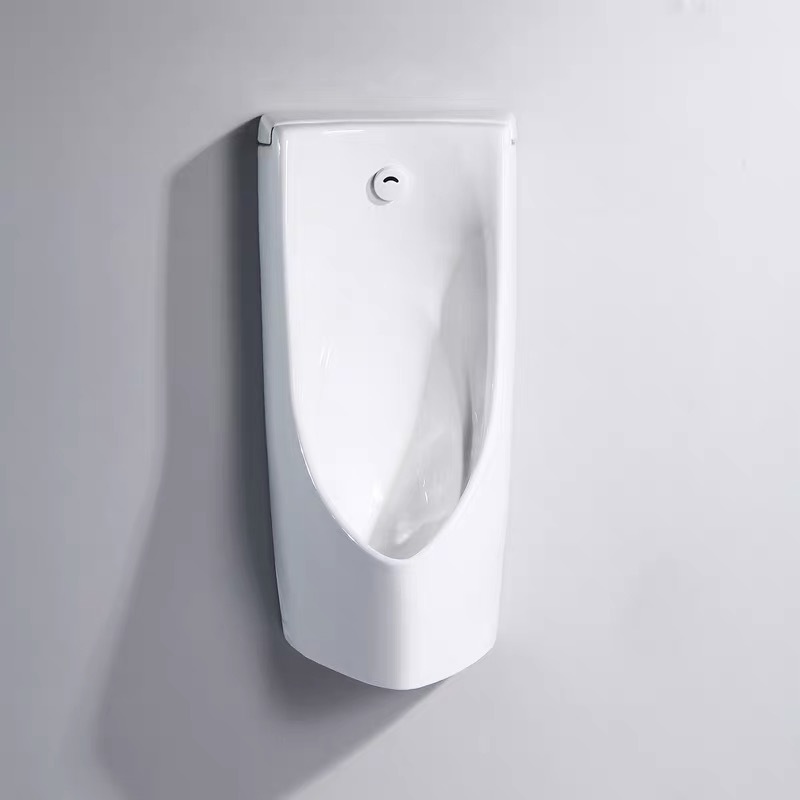 Hot selling bathroom automatic flushing valve wall mount white porcelain toilet ceramic wc sensor urinal