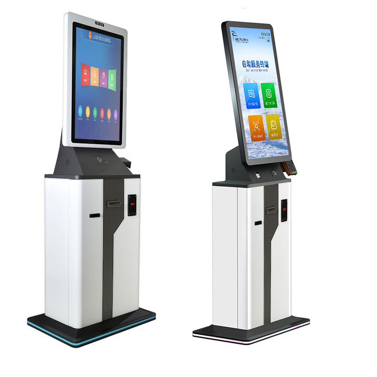 Crtly Parking Payment Kiosk Customized Cash Accept Ticket Vending Parking Car Park Paying Machines