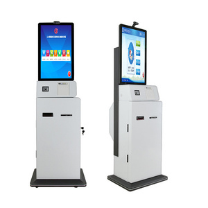 Crtly  windows10 touch screen QR scanner thermal printer self service cash payment machine check cashing kiosk