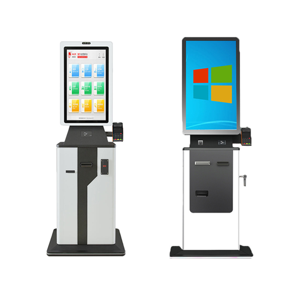 Crtly Parking Payment Kiosk Customized Cash Accept Ticket Vending Parking Car Park Paying Machines