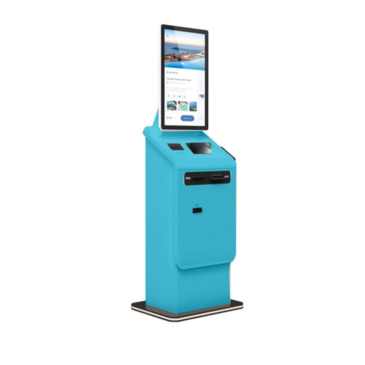 kiosk machine service payment crypto self cash atm machine cash dispenser automatic currency exchange machine