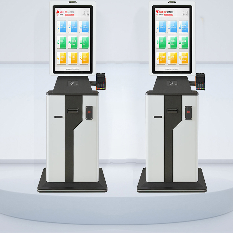 Crtly Cinema vending machine card payment Ticket Machine/ Automatic Ticket Dispenser Touch Screen Display Payment Kiosk