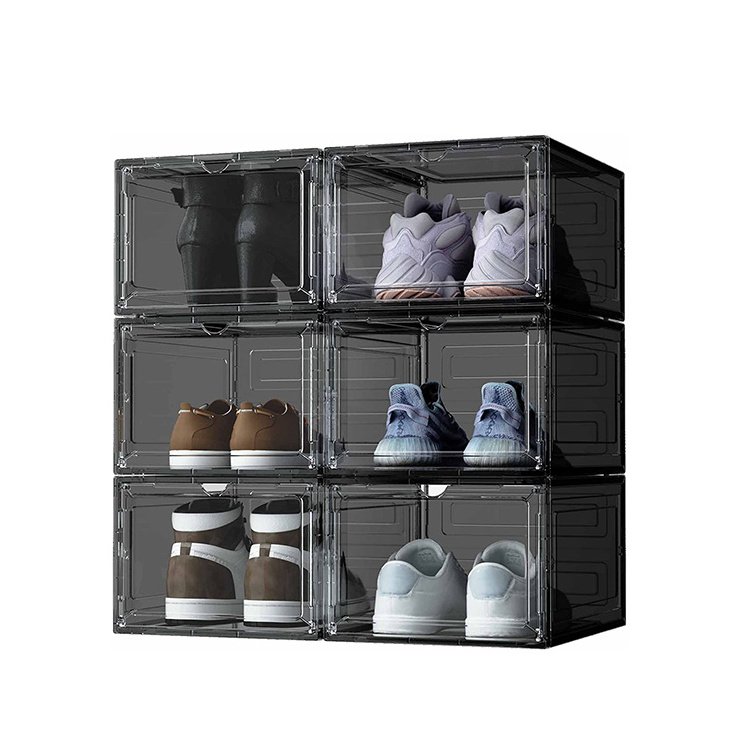 Display Case Plastic Shoe Box Storage