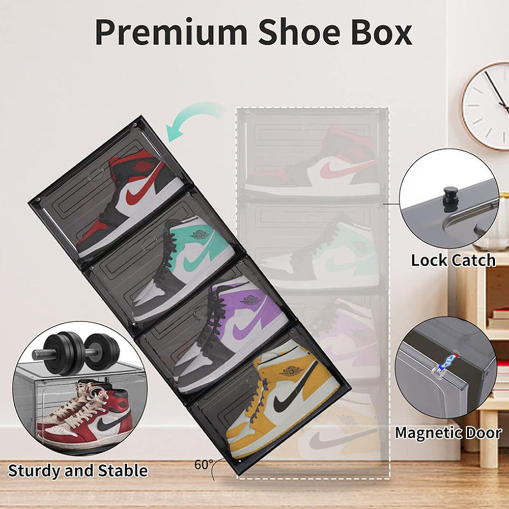 shoes organizer rack plastic shoes rack box organizer collapsible shoe organizer