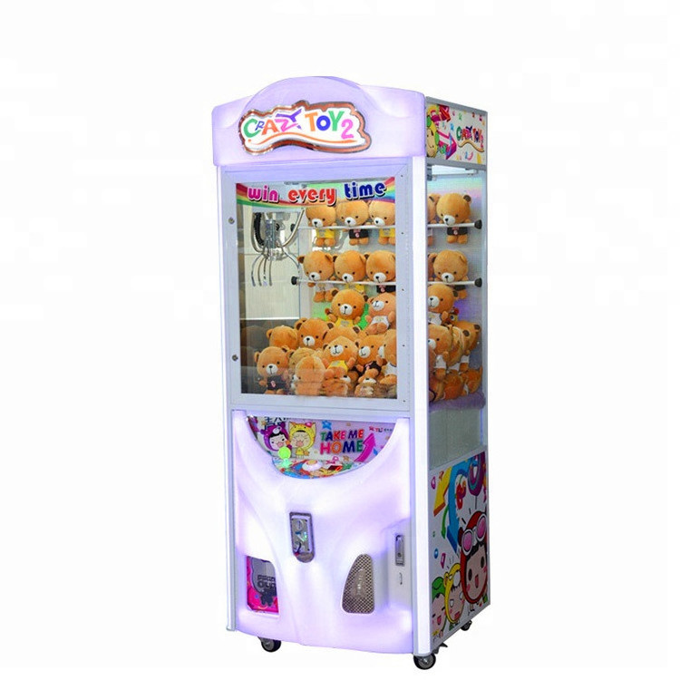 Threeplus coin operated skill game big used human claw crane machine used claw machines for sale