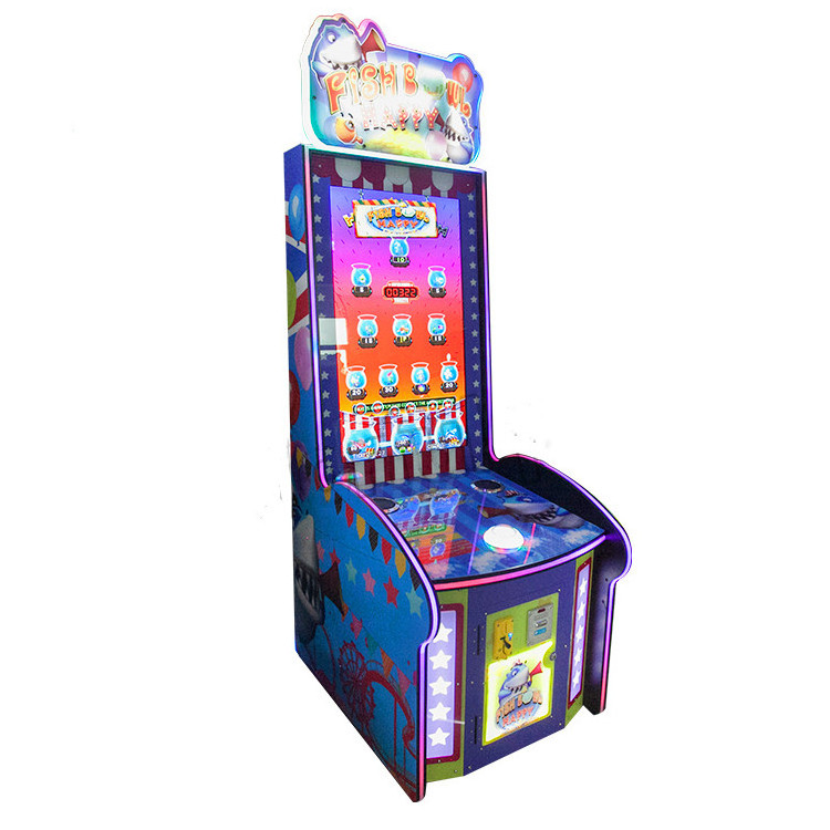 Threeplus ticket machine game/fish bowl happy game machine/arcade game machine