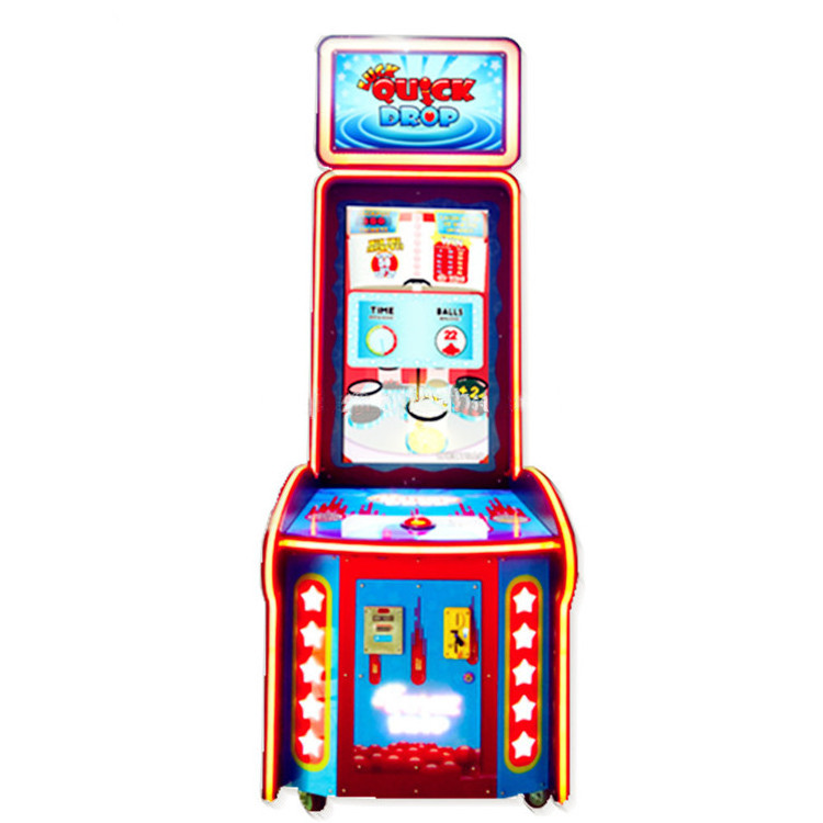 Threeplus luck quick drop lottery ticket redemption game machine /all dropping arcade games machines