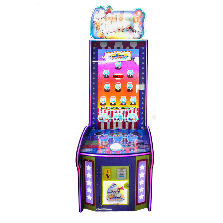 Threeplus ticket machine game/fish bowl happy game machine/arcade game machine