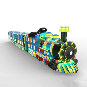 Threeplus cheap thomas train kiddie rides amusement rides electric trackless train for sale