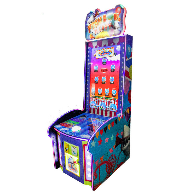 Threeplus ticket machine game/fish bowl happy game machine/arcade game machine