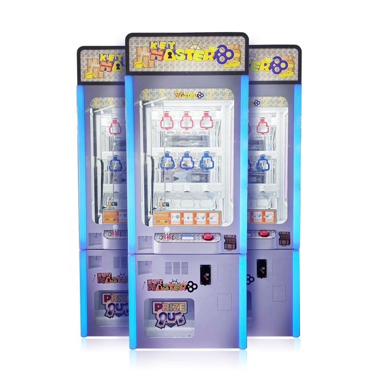 Coin arcade key master machine game doll prize vending machine arcade with bill acceptor for sale malaysia