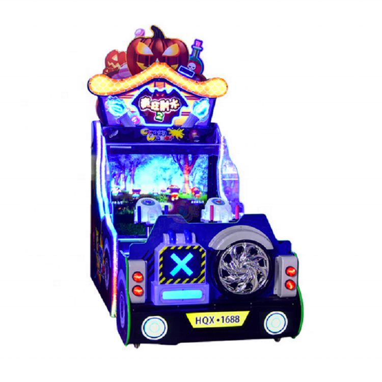 Threeplus indoor parent child crazy water 2 shooting arcade game machine