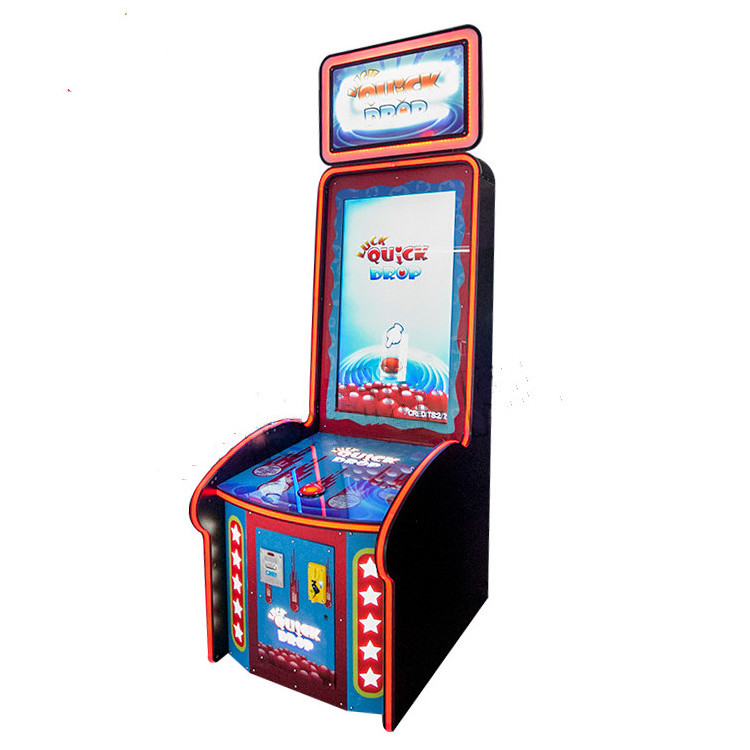 Threeplus luck quick drop lottery ticket redemption game machine /all dropping arcade games machines