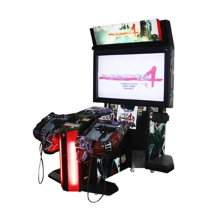 Threeplus hotselling the House of The Dead 4 arcade simulator gun shooting game machines for entertainment