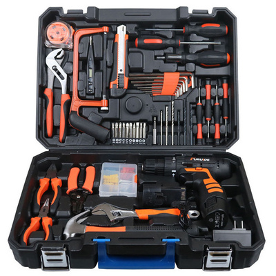 Household battery art knife professional power screwdrivers drill machine set hand tools electric tool set