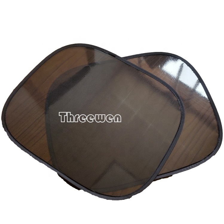 Hot Sale universal fit size 44x36cm Car Cling Sunshade baby pet car rear door sunshade block UV rays cling sunshade