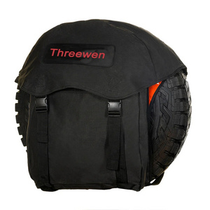 Heavy Duty Customized 56L spare tyre bag 4x4 Off-Road spare tyre bags for outdoor adventure