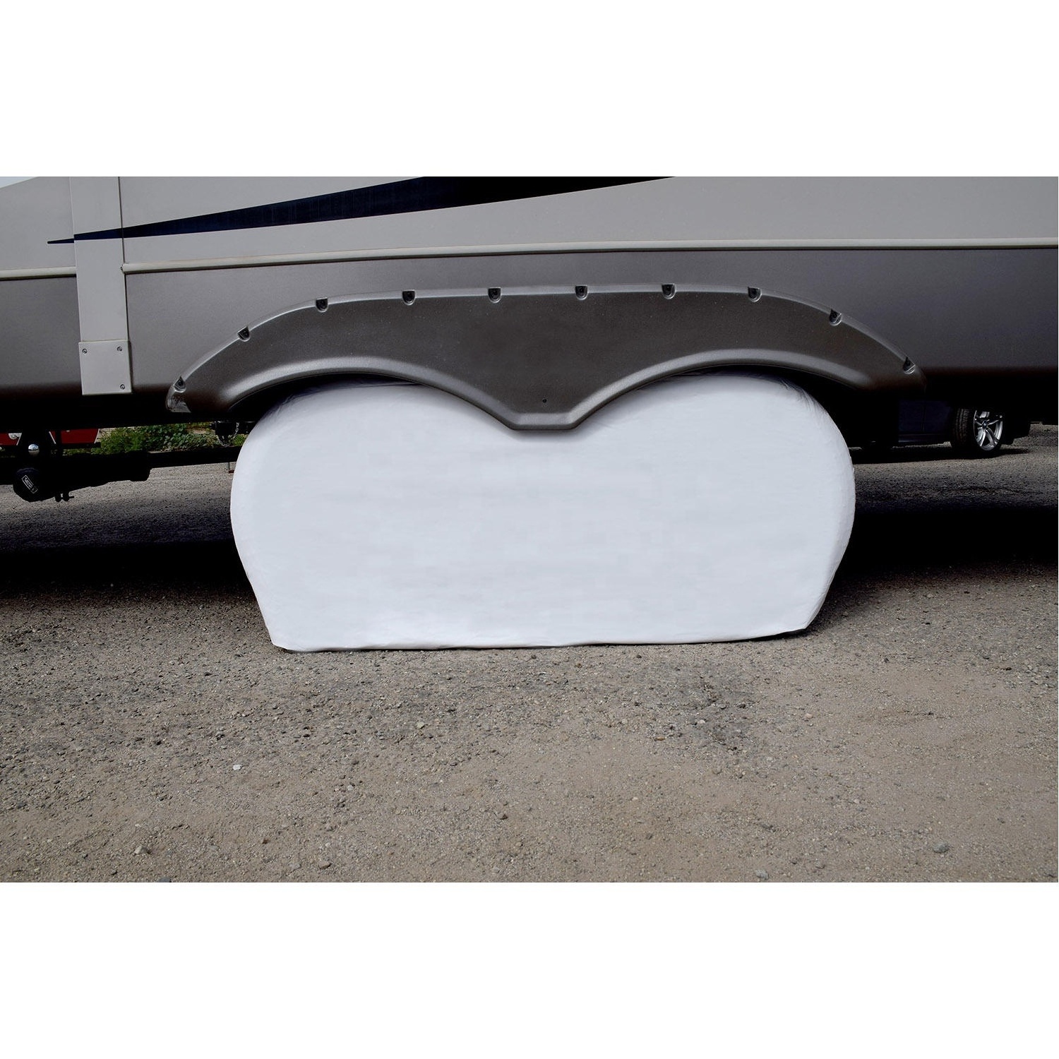 High Quality RV Dual Tire Covers for RV Truck Trailer Waterproof RV Dual Tire Covers