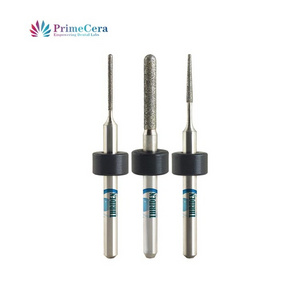 Dental Lab CADCAM Milling Burs PMMA EMAX Zirconia Block Titanium Block Dental Milling Burs