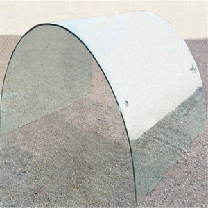 Frameless Jumbo Size 6mm 8mm 10cmm Flat Curved Toughened Tempered Clear Glass Price For Building