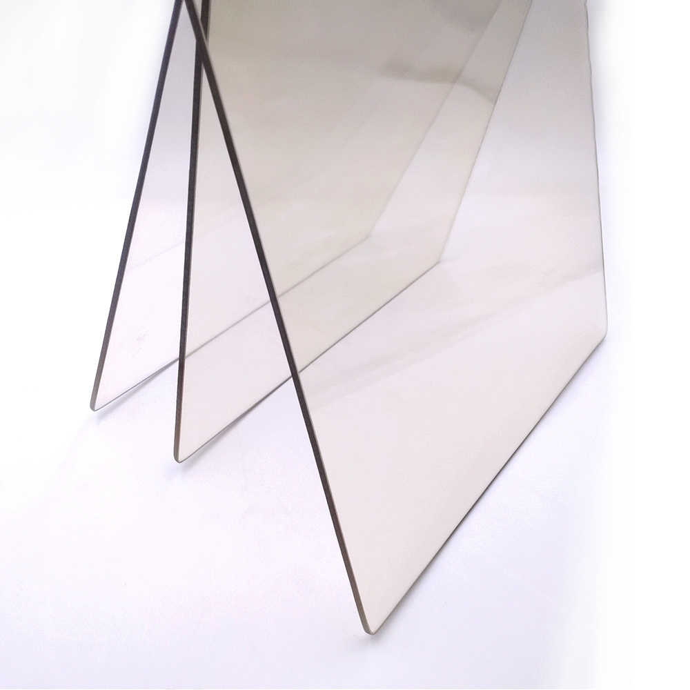 1.1mm 2mm flat borosilicate safety glass sheet for telescope mirror blanks