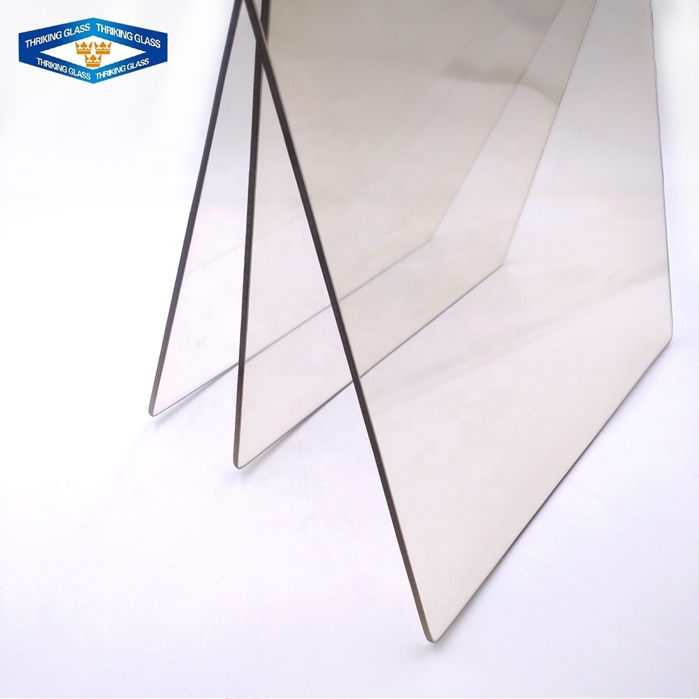 3mm 4mm 5mm flat toughened borosilicate heat resistant glass sheet for printer