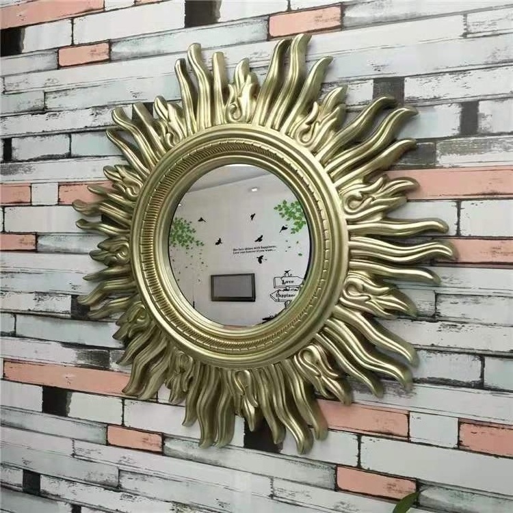 Wooden Framed Mirrors Wall Decorative Wholesale Mirror Designs For Home Decoration