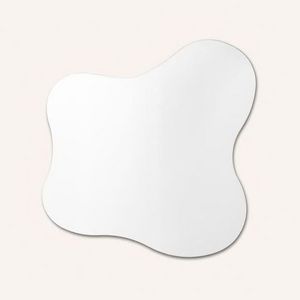 Asymmetrical  irregular shape  bathroom design home table top art decor blob  Mirror