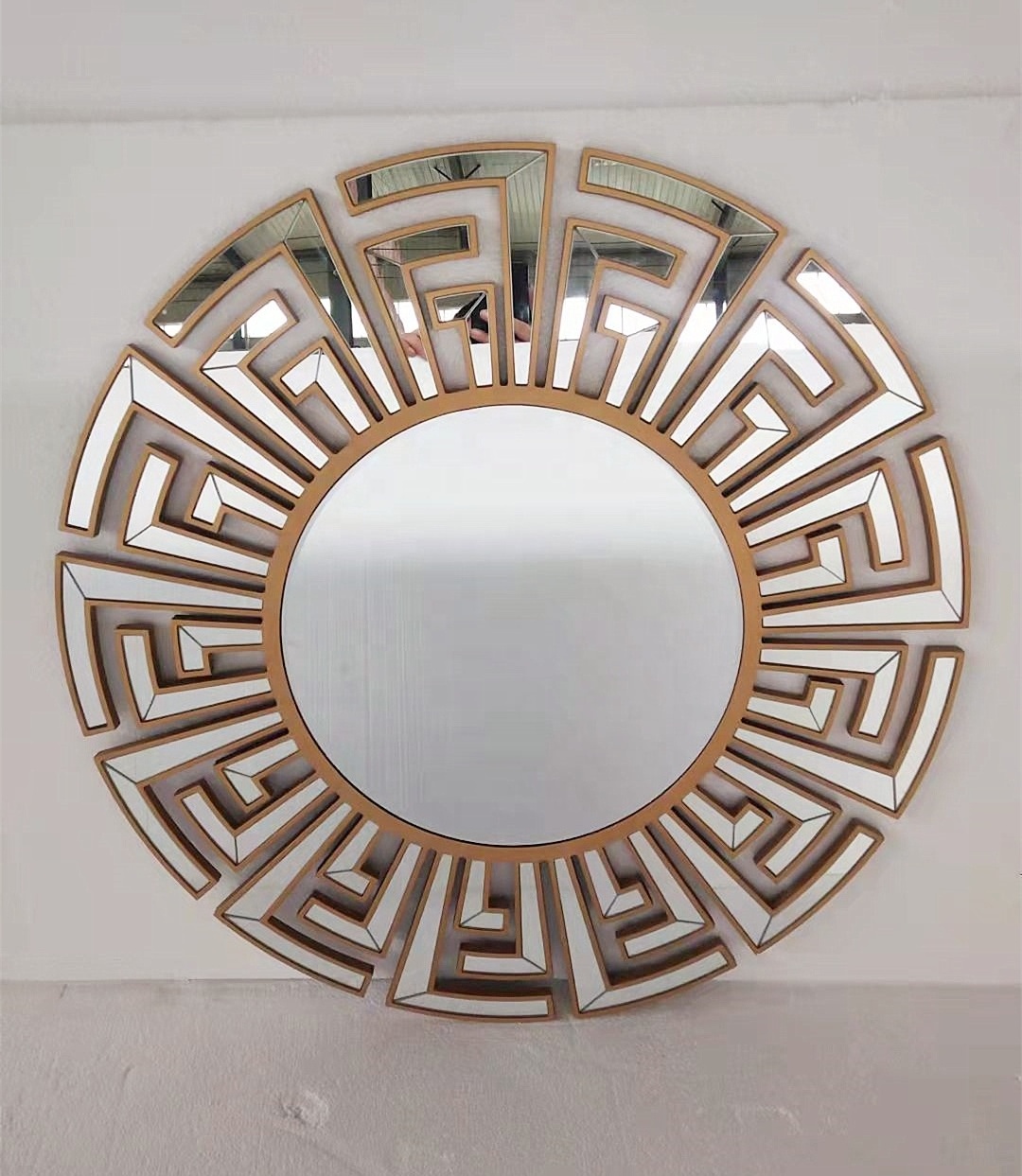 Wooden Framed Mirrors Wall Decorative Wholesale Mirror Designs For Home Decoration