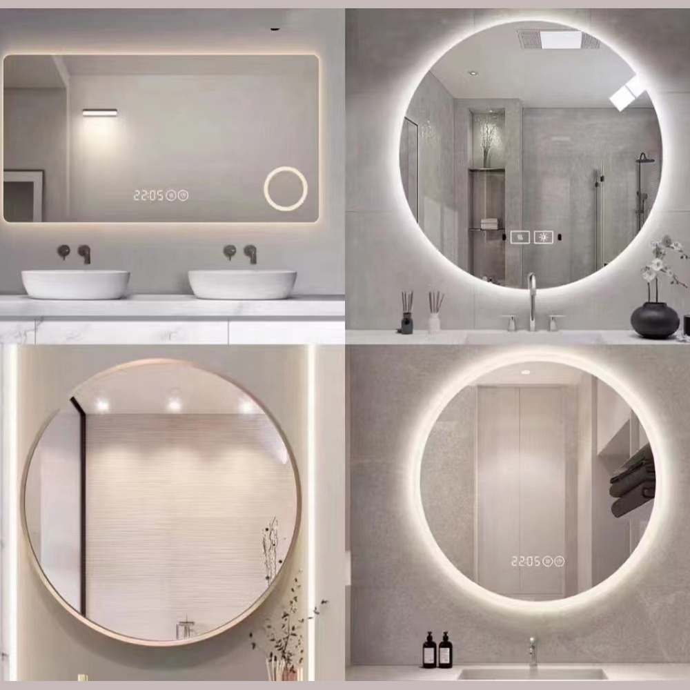 Cloud Shape Wall Mirror With Light Decoration Led Wall Mirror Home Decor