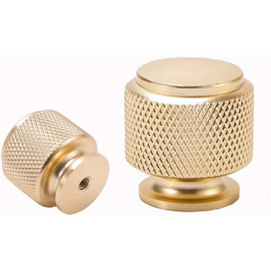 Solid Brass Cabinet Handle Oval Drawer Knobs Cabinet Door Dresser Pull Golden Furniture Handles